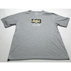 Indianapolis 500 Mile Challenge Grey Men's size XL Indy 500 Festival Shirt Clif